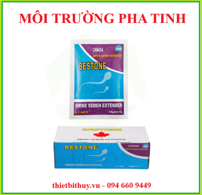 Môi trường pha tinh heo BESTONE - CANADA - THIETBITHUY.VN